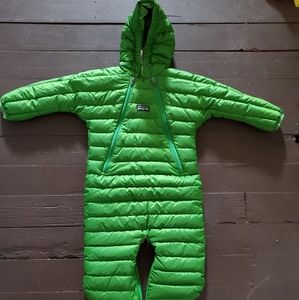 Infant Patagonia winter snow suit